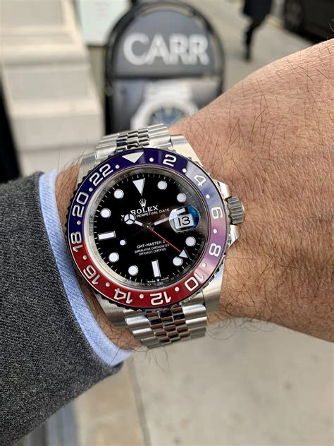 rolex gmt pepsi ราคา|Rolex GMT.